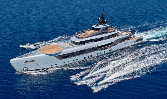 Award-winning 55m yacht GECO announces rare charter availability in the Mediterranean 