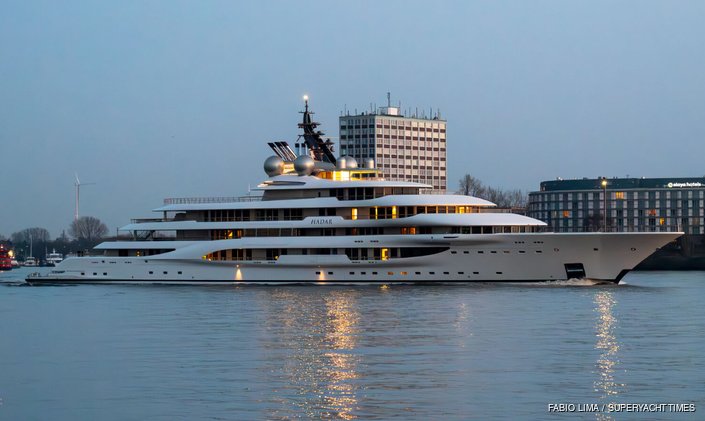 Iconic 136M Superyacht FLYING FOX Emerges From Five-Month Refit Under New Name HADAR