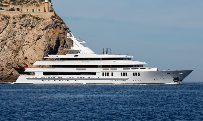 76M Amels Superyacht BOADICEA joins Caribbean yacht charter fleet