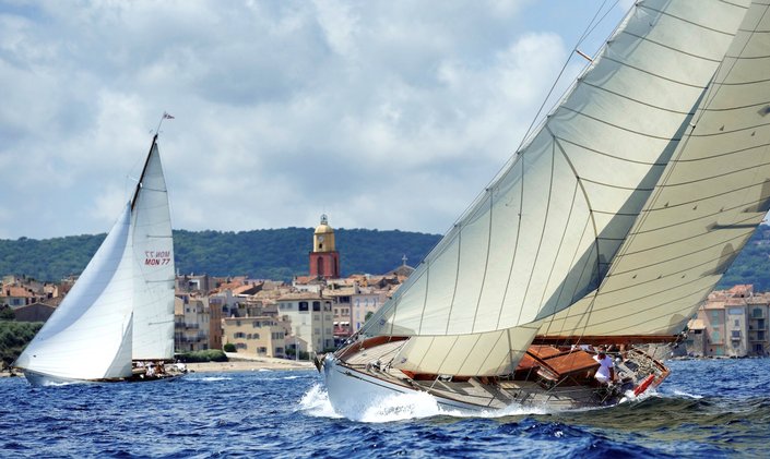 Yachts Gather for Les Voiles de Saint-Tropez 2017