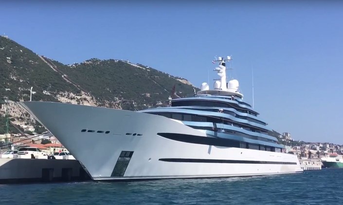 Video: 110m Oceanco Superyacht JUBILEE