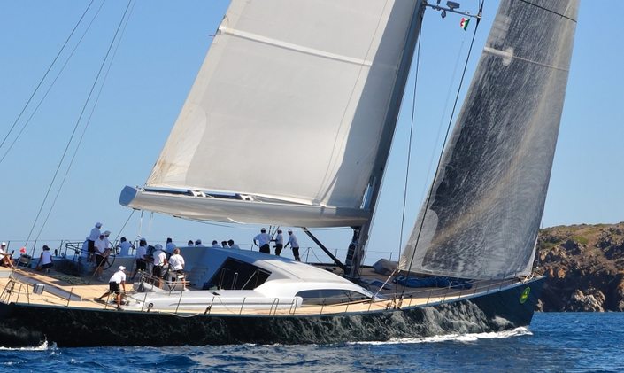 P2 and SILENCIO Lead the First Day of Perini Navi Cup