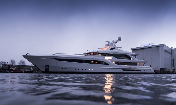 Feadship launches 55m motor yacht SOMNIUM  