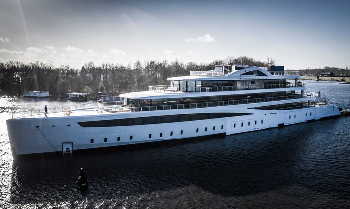 Feadship launches 94m superyacht VIVA (Project 817)