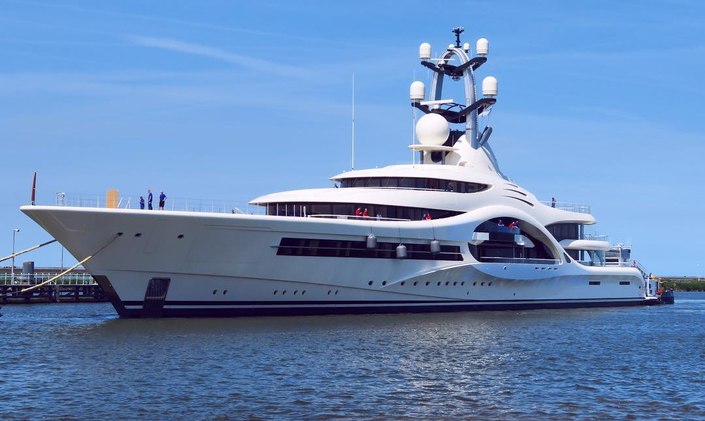 110m Feadship superyacht ANNA delivered