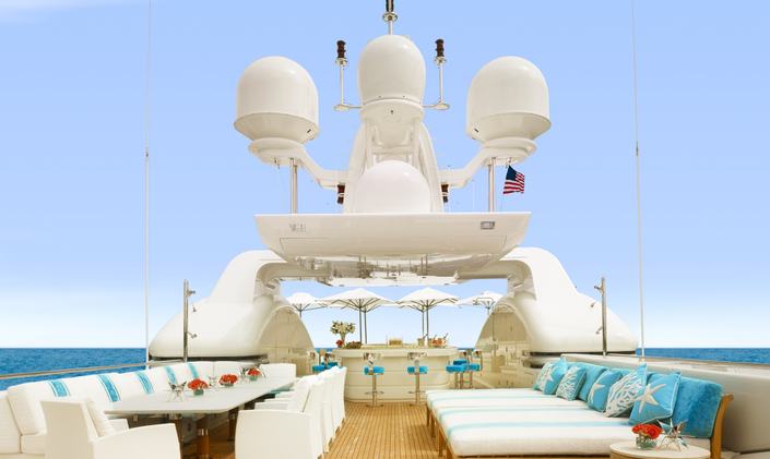 Superyacht AQUARIUS Joins Charter Fleet