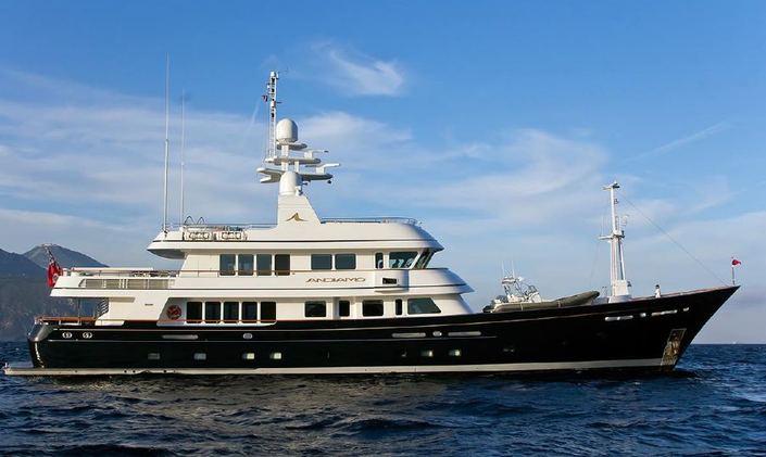 Feadship Motor Yacht Andiamo New to the Charter Fleet