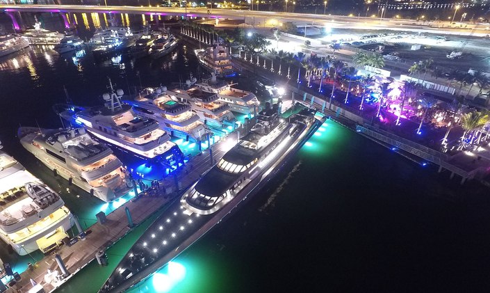 Miami’s New Superyacht Marina Opens Outdoor Lounge