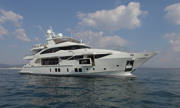 Brand New M/Y SKYLER Joins Global Charter Fleet