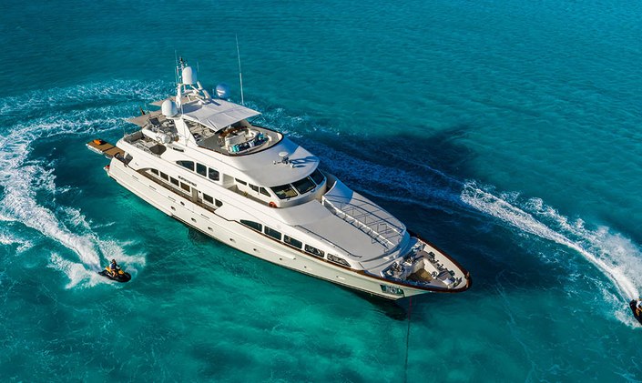 35m Benetti motor yacht HEAVEN CAN WAIT new to Bahamas charter fleet