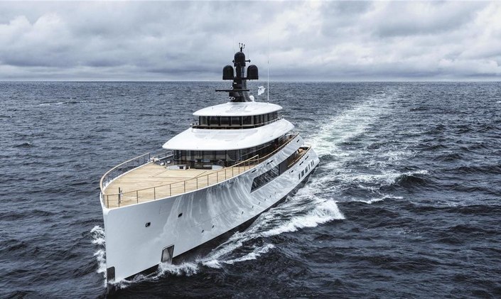 77m Feadship ‘Syzygy 818’ renamed superyacht PI