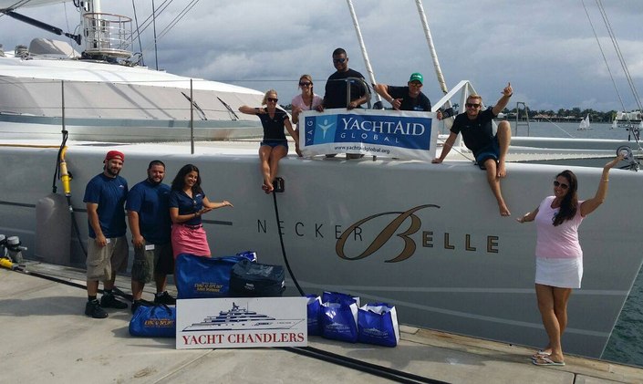 ‘Necker Belle’ Yacht and YachtAid Global