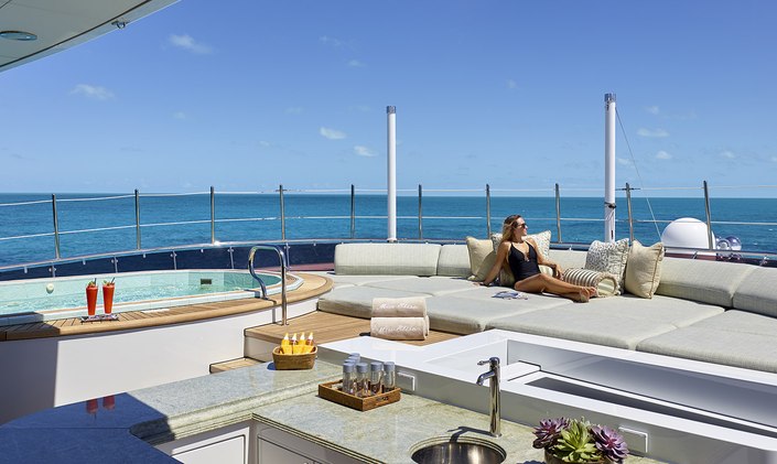 A First Look At The Refit Of M/Y 'Mia Elise II'