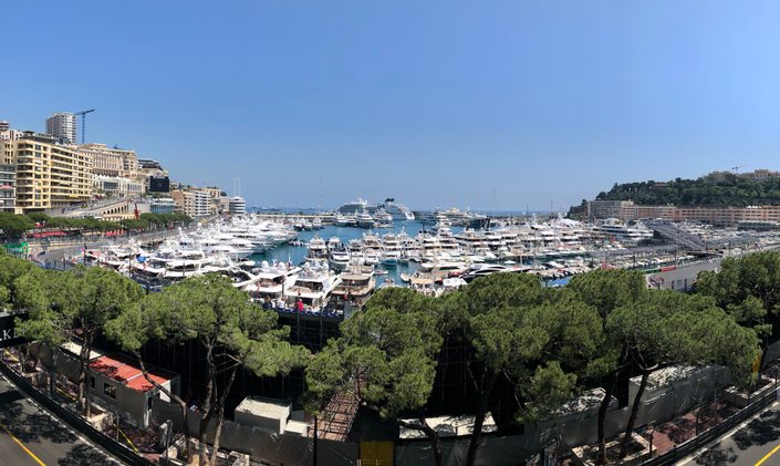 Live from day 2 of the Monaco Grand Prix 2018
