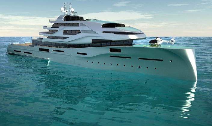 Impossible Productions Ink & Dutch Icon Yachts Collaborate Over 120m Superyacht Concept