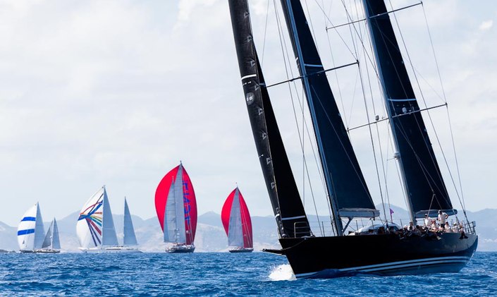 Charter yachts triumph at St Barths Bucket 2018
