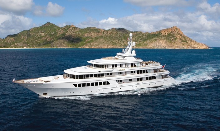 Superyacht UTOPIA has Charter Gap