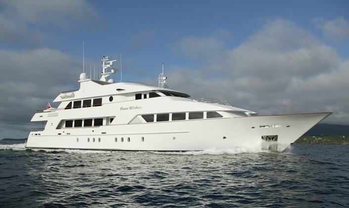 NEW LOOK: See Superyacht 'Four Wishes' Post-Refit