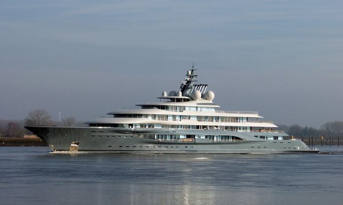 Video: new 136m Lurssen M/Y 'Project Shu' completes sea trials