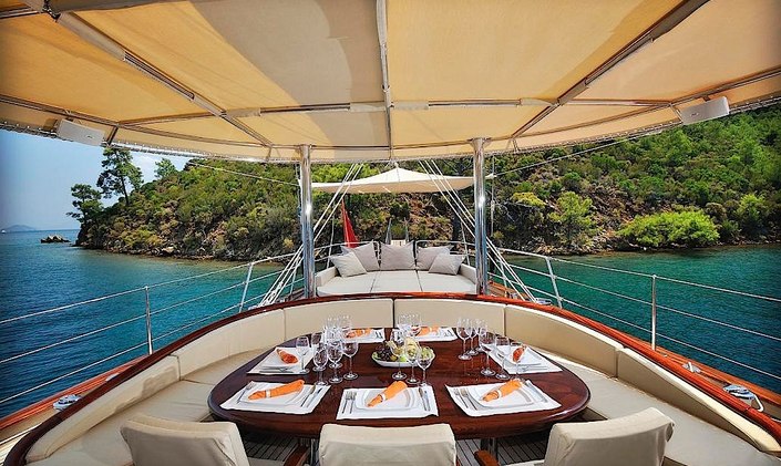 S/Y REGINA Lowers Rate for August Greek Charter