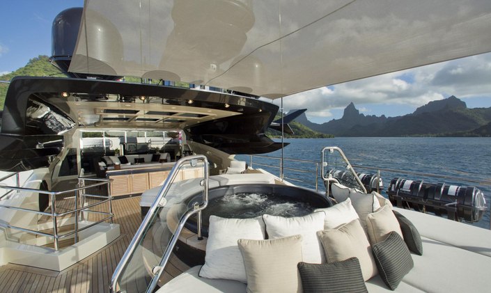 Celebrate Thanksgiving on board M/Y VANTAGE in the Bahamas