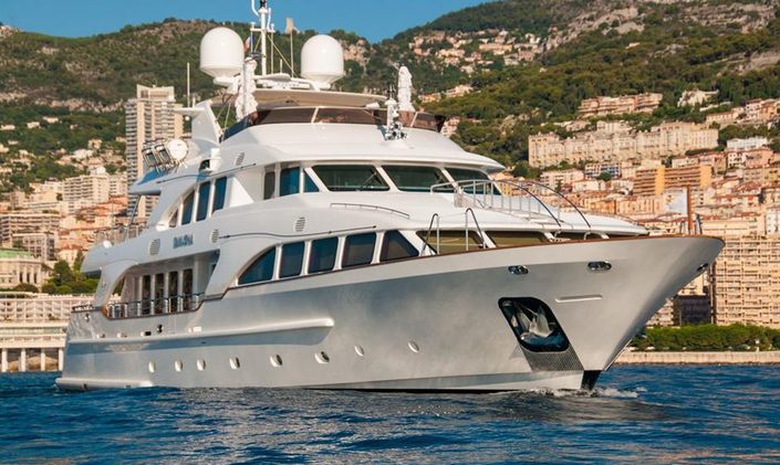 37m motor yacht AHIDA 2 new to charter fleet in Mediterranean