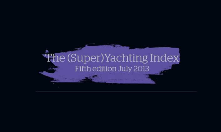 Fifth Edition of the (super)Yachting Index