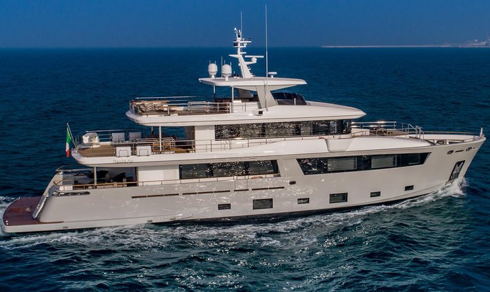 M/Y ‘Mimi La Sardine’ charters in the Mediterranean this summer
