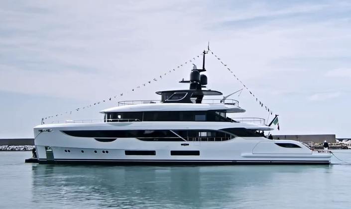 Benetti celebrates the launch of 41m superyacht OREOS 