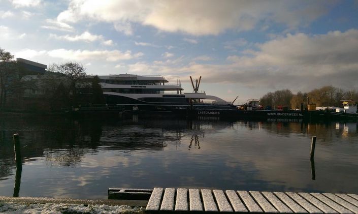 Largest Feadship Superyacht (Hull 808) Launched
