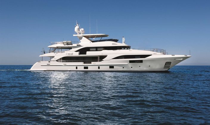 New Benetti superyacht 'Happy Me' delivered and available for luxury yacht charter in Croatia