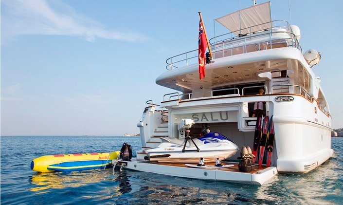 M/Y SALU Reduces Rate By 50% for Summer Charters