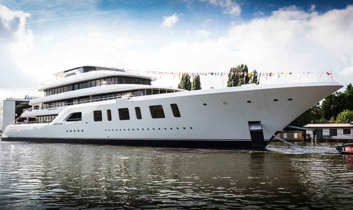 Brand New 92m Feadship M/Y AQUARIUS Launches