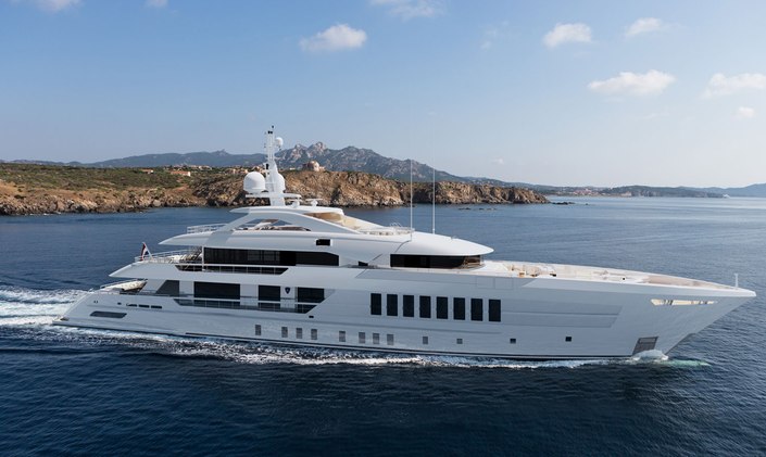 55m Heesen yacht 'Project Pollux' named MOSKITO