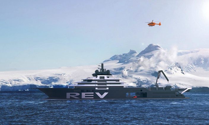 World's Largest Superyacht REV Available To Charter