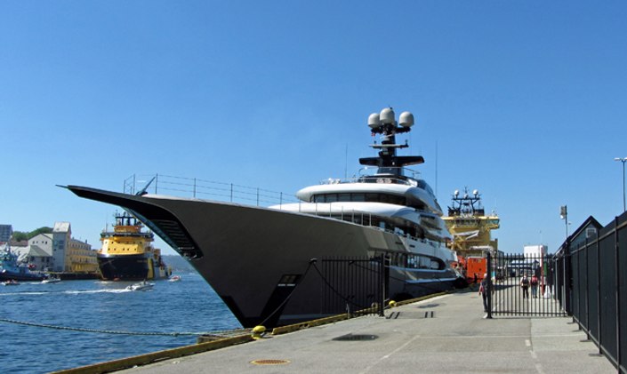 Lurssen M/Y KISMET Cruises In Norway