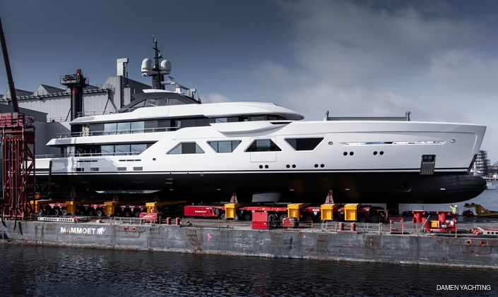Damen announces launch of the third Amels 60 yacht