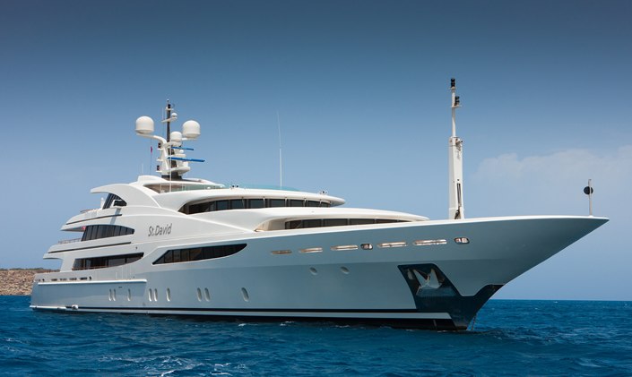 M/Y 'St David' Open For Monaco Grand Prix