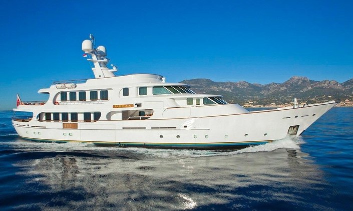 'PAMELA V' yacht new to Charter Fleet