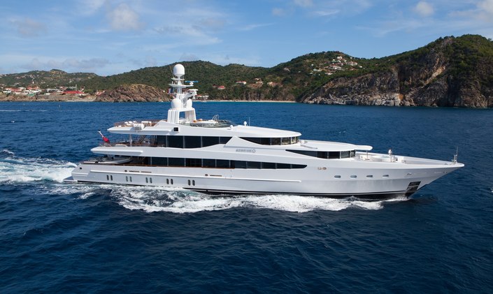 Oceanco's Motor Yacht Sunrise For Charter
