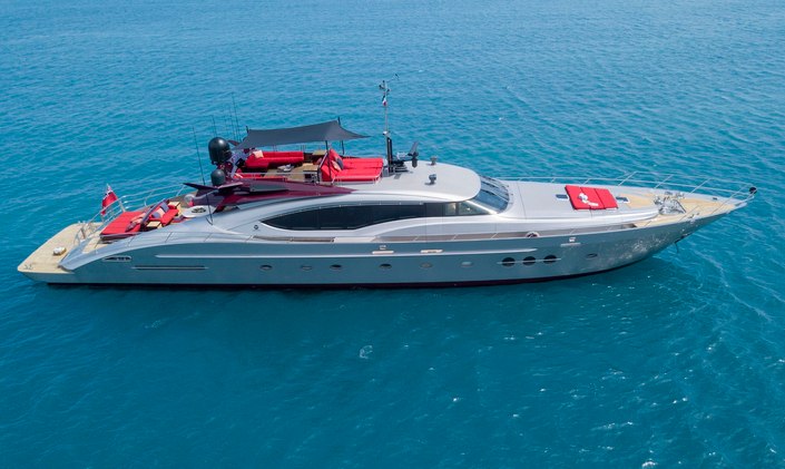 Last chance to charter 38m motor yacht KJOS in the Mediterranean