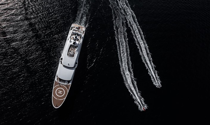 M/Y ARETI on the market and appearing at MYS 2018