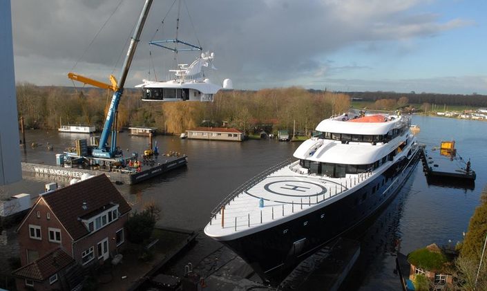 Video - Largest Feadship Superyacht 'Hull 808'