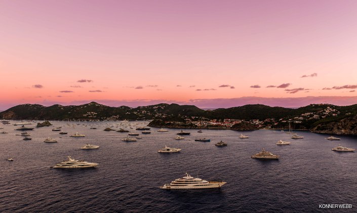 St Barts New Year's Eve: Largest Yachts To Attend The Record-Breaking Social Event Of 2025 