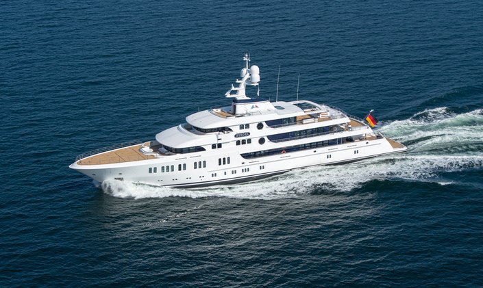 74m Lurssen Superyacht AURORA Delivered