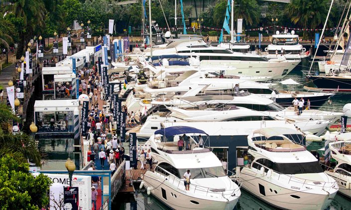 Doors Open at the Singapore Yacht Show 2017