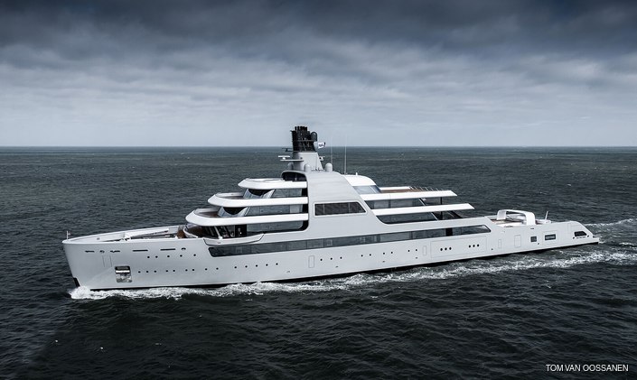 Lloyd Werft delivers 140m superyacht SOLARIS
