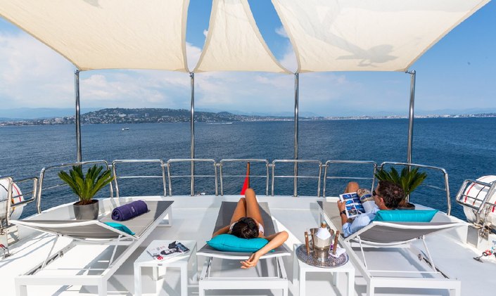 M/Y DXB to charter in the West Mediterranean this summer