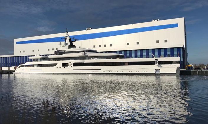 93m Feadship M/Y ‘Lady S’ joins the charter fleet 