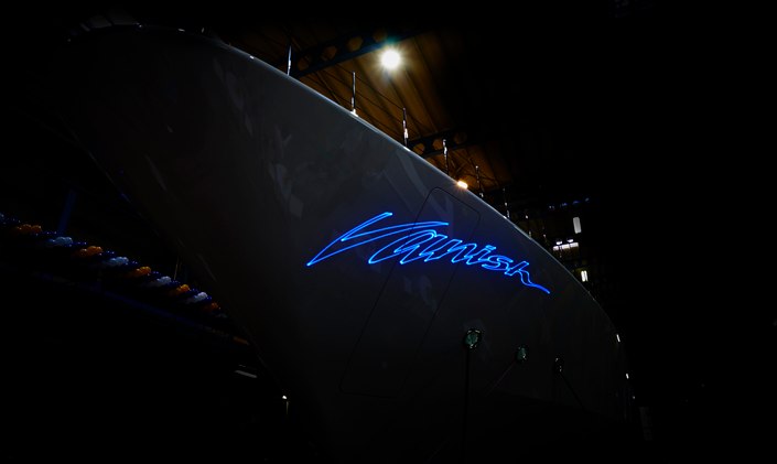 Feadship Launch Superyacht VANISH